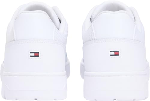 Tommy Hilfiger TH Basket Core Lite LTH FM0FM05713 Low Top, Blanc (Blanc), 42, White, 42 EU