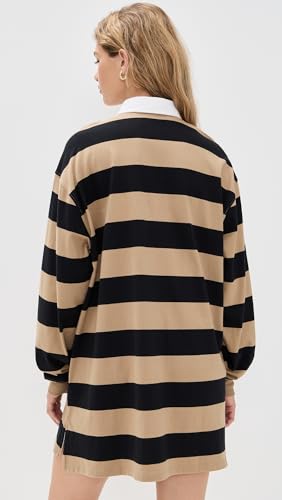 Good American Women's Jersey Polo Mini Dress3