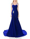 Lily Wedding Womens Mermaid Prom Bridesmaid Dresses 2018 Long Evening Formal Party Ball Gowns FED003