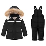 Fumdonnie Baby Snow Suits Toddler Snowsuit Winter Coat Boy Clothes Jacket Ski Pants 1-2T