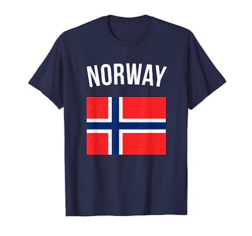Norway T-shirt Norwegian Flag Tee Vacation Travel Souvenir t-shirt