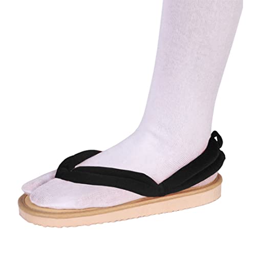 Image of UZAIN Anime Cosplay Clog Shoes Cosplay Sandal Prop Oshitari with Socks