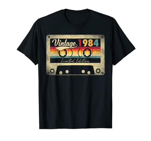 Limited Edition Vintage Best Of 1984 38th Birthday Gift T-Shirt