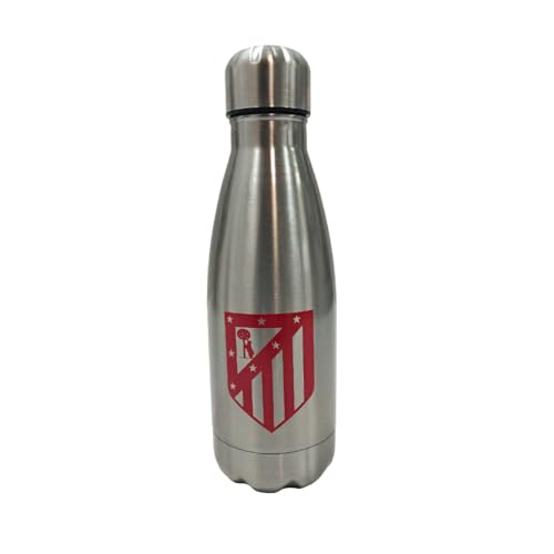 JYC CREATIVE Botella Termo Regalos AT. Madrid, Producto Exclusivo para Fans, Regalos Ideales para Aficionados del Fútbol, Accesorios del Atlético, (Termo)
