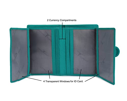 Image of Urban Forest Tina Leather Wallet For Women .