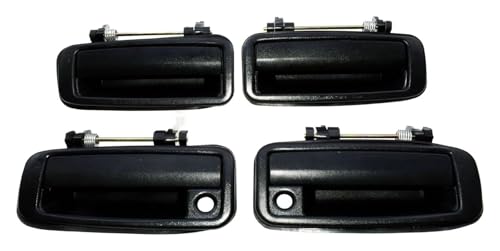 Poignée de porte voiture extérieure robuste avec mécanisme fluide pour Toyota Corolla 4 Pcs