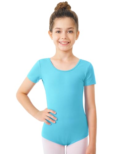 Stelle Leotard for Girls Black Ballet Dance Leotard Gymnastics Outfits with Bow Back (Toddler/Little/Big Kids)3