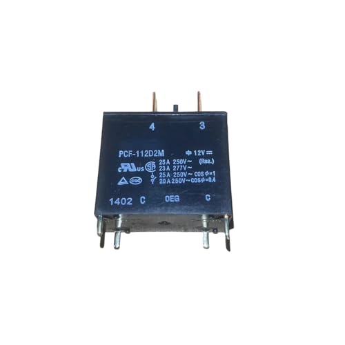 Relais PCF-112D1M-2 12V CC de 20A à 25A pour circuit imprimé