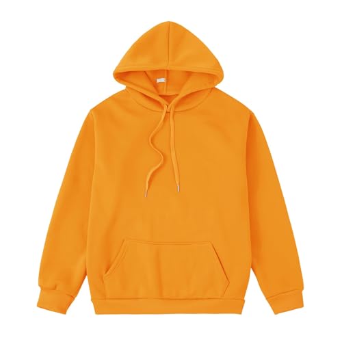 Sudaderas con capucha corta de color liso forrada para otoño invierno 3