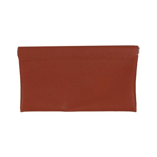 Generic 2PCS Self-Closing Money Bags, 20x11cm Money Pouch, Bank Bag, Cash Bag, Check Wallet, Cosmetics (Brown)4