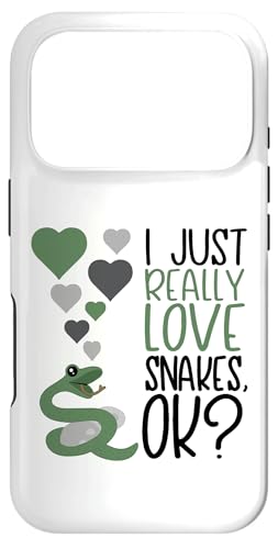 I Just Really Love Snakes OK - 킢 X}zP[X iPhone 17 Pro p