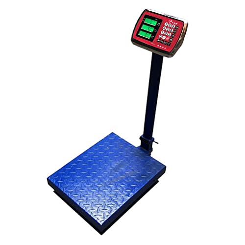 Báscula plataforma industrial plegable azul 660 lb miniatura 2