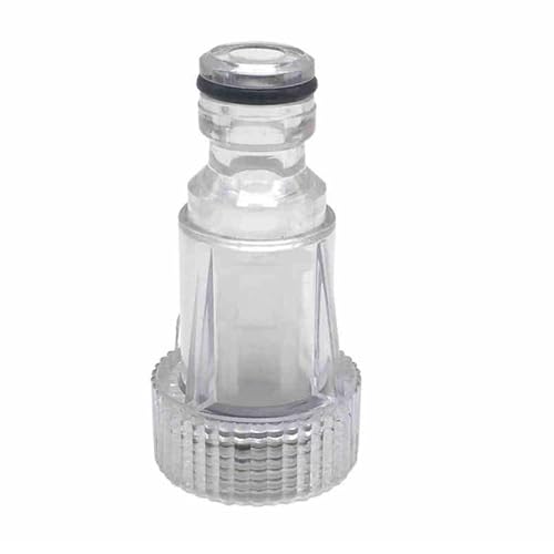 Filtro de entrada 'Hidrolimpiadora – Adaptador de manguera de jardín, conector de sedimentos de malla de 120 mm, herramienta de PP duradera | de filtrado para la limpieza del coche doméstico,