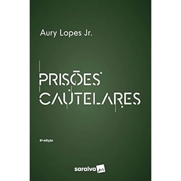 Capa do livro Prisões Cautelares - 8ª edição 2023