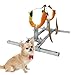 Leefasy Dog Breeding Stand,Pet Fixed Bracket,Adjustable Breeding Accessories Bathing for Medium to Large Dogs Dog Breeding Rack, S