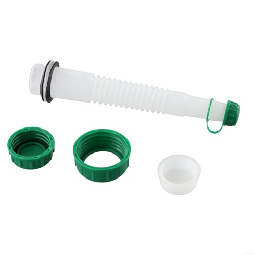 Ersatzauslauf Teile Kit Auspuff Industrieteile Auslauf für Rubbermaid Kunststoff Kolpin Kanister Kraftstoffkanister ABS Gas Gott