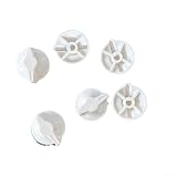 Confezione da 6 manopole per timer a mandorla per timer da parete serie FD, sostituisce 146MT575A 146MT494A, manopola a forma di D da 1 pollice per controllo della luce del ventilatore del
