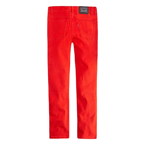 Levi's Boys' Big 510 Super Skinny Fit Jeans, Aura Orange, 162