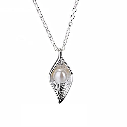 Collier perles d'eau douce naturelles anti-ternissement, chaîne clavicule confortable