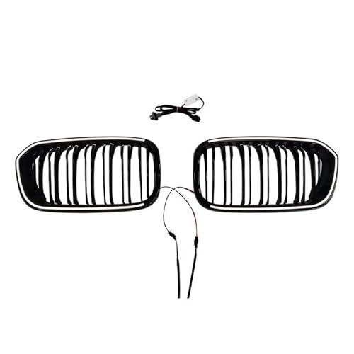 Grille LED BMW Série 1 F20 double ligne avec lampe de calandre et pare-chocs sport