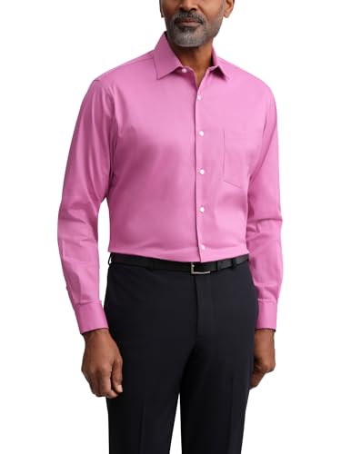 Image of Van Heusen Men's Dress Shirt Fitted Everyday Defense Stretch