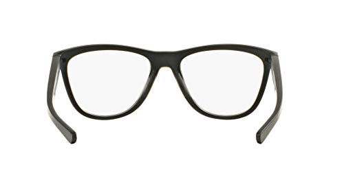 Image of Oakley Mens Ox8070 Grounded Square Prescription Eyewear Frames, Satin Black /Demo Lens, 53 mm