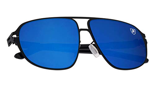 Khan Aero Pod - Flat Thin Frame Oval Aviator Sunglasses2