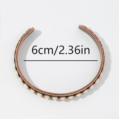 Western Boho Bracelets Turquoise Bracelets Jewelry for Women Cowgirl Cuff Chunky Vintage Bracelet Country Gift Accessories2