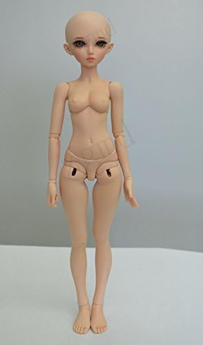 Zgmd 1/4 BJD Doll Ball Jointed Doll Girl Big Eyes Tan Color +Face Make Up Resin Doll