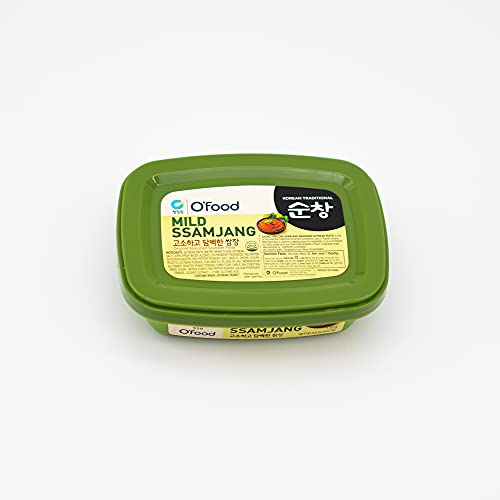 O’food Chung Jung One Koreanische Milde Ssamjang Koreanische Traditionelle Sunchang Gewürzte Sojabohnenpaste (170 g)