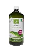Benessence - Succo E Polpa di Aloe Vera da Bere Non Pastorizzato e Non Filtrato - 1 Bottiglia da 1000 ml - stimola funzioni Depurative dell'organismo, facilita la Digestione