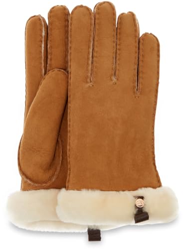 Ugg Shorty Glove 17367-CHE, Women gloves, Brown, L EU