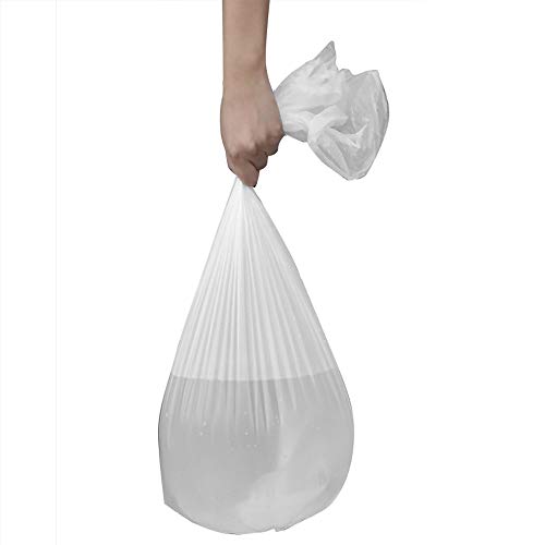Sandmovie 15L White Kitchen Bin Bags, 105 Bags, 1 count (Pack of 105) - Image 3