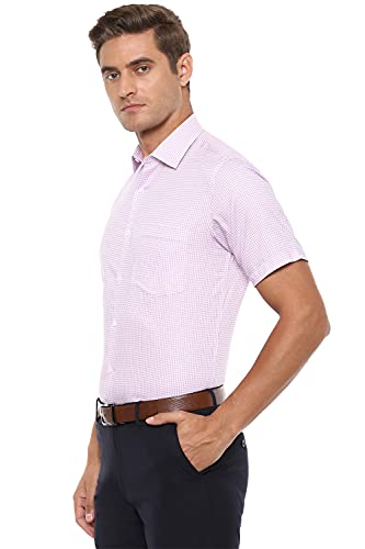 Image of Van Heusen Men's Regular Shirt (VHSHMCUP714646- Pink 38)