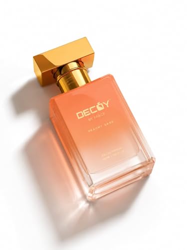 Image of Decoy Luxury Peachy Sass EDP Perfume for Women | Fresh Fruity Floral Eau De Parfum | Neroli, Raspberry & Honey Fragrance for Office, Travel & Daily Wear | Premium Feminine Scent | Travel Friendly Perfume Spray | 50ML (Peachy Sass)