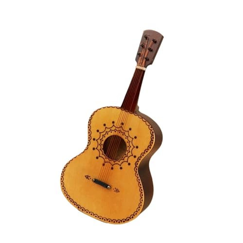楽器モデル 装飾品 ミニチュア楽器模型 ギター置物 ミニチュア 各種楽器(Guitar 16)