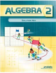 Algebra 2 Solution Key