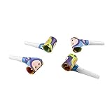 Im Lieferumfang enthalten sind 8 Partytröten mit einer Länge von ca. 30 cm