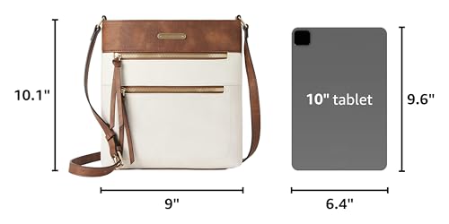 Image of BOSTANTEN Crossbody Purses for Women Medium Shoulder Bag Quilted Handbags with Zipper Pocket