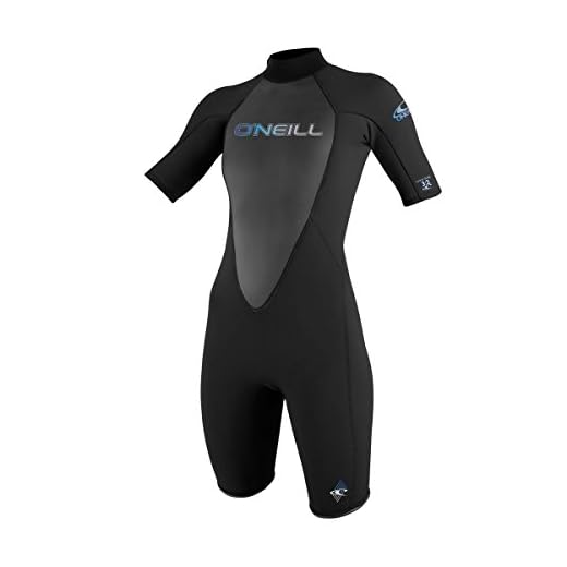 O'Neill Wetsuits Damen Neoprenanzug Reactor 2 mm Spring Wetsuit, Black, 6