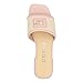 GUESS Women's Tampa Flat Sandal, Light Natural/Pink Multi, 10