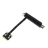 BQZYX+ Mini PCIe to PCI-E 16X Adapter Cable 270 Degree (Mini PCIe to PCI-E 16X