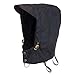 OUTBACK TRADING Oilskin Unisex Waterproof Western Hood, Black, X-Large