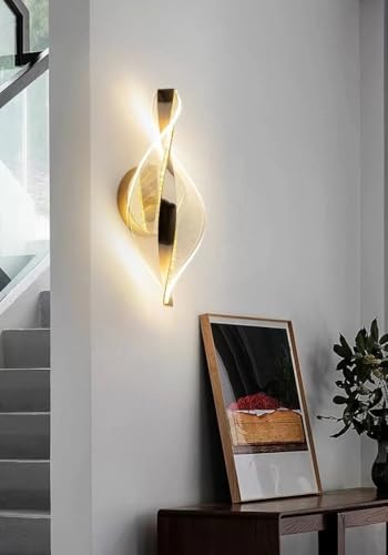 Image of kinis Slim Profile LED Wall Sconce for Living Room Space-Saving LED Wall Light-Perfect for Any Room /Modern Style Energy Saving Led Wall Lamps for Bedroom /Led Wall Scone for Home /Kitchen /Restaurants