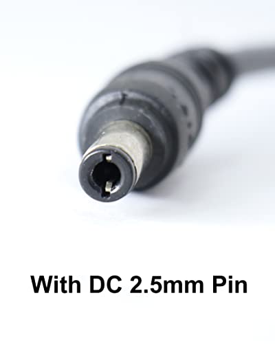 Image of LRIPL 12V 1Amp Power Adapter with 2.5mm Pin 1 Meter Cable | Heavy Duty SMPS Converter Supply for Router, CCTV, DVR, NVR, Set Top Box & LCD Monitor & Electronic Devices - BIS Certified