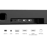 Soundbar - HISENSE - AX5140Q - 5.1.4 canali - Dolby Atmos e DTS:X - 520W - Subwoofer wireless e altoparlanti posteriori - HDMI eARC - 14