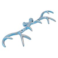 Amazon.co.jp: BESTOMZ ヴィンテージ鹿の角壁フック素朴な壁