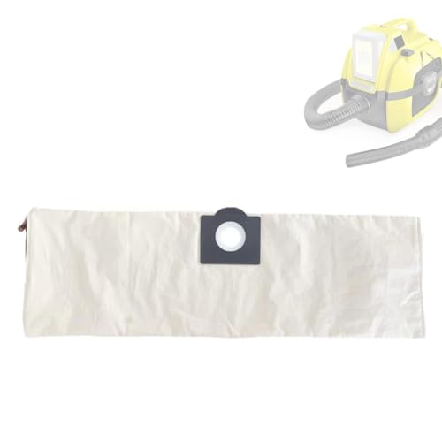 Bolsa de repuesto lavable con cremallera para aspiradora Karcher WD1/MV1/TN Series