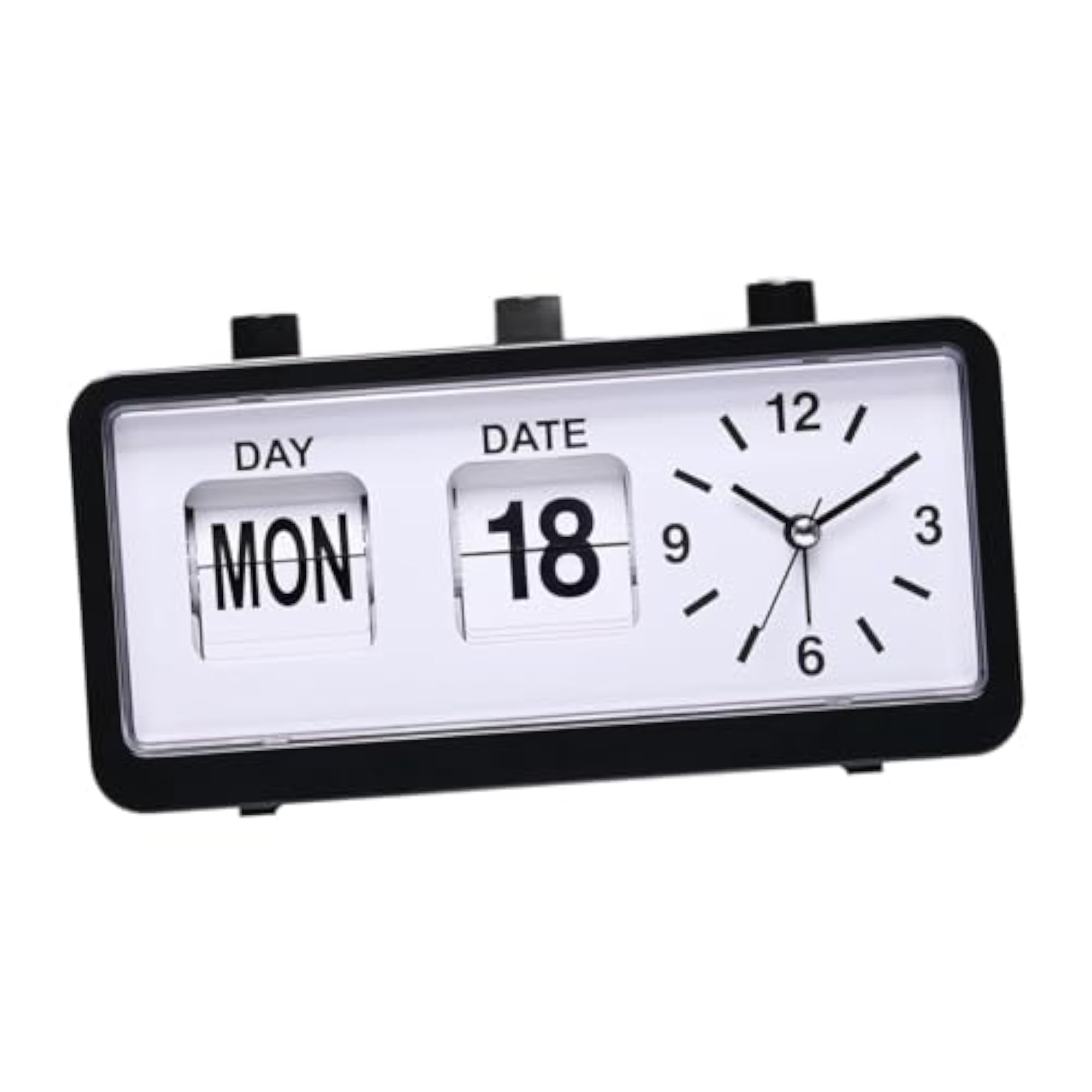 Button Page Turning Clock, Unique Centerpiece for Cafe and Office