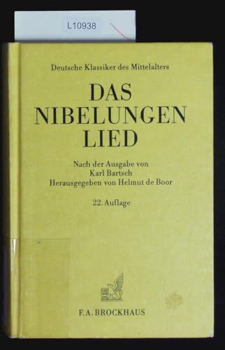 Das Niebelungen Lied [German] 3765303739 Book Cover